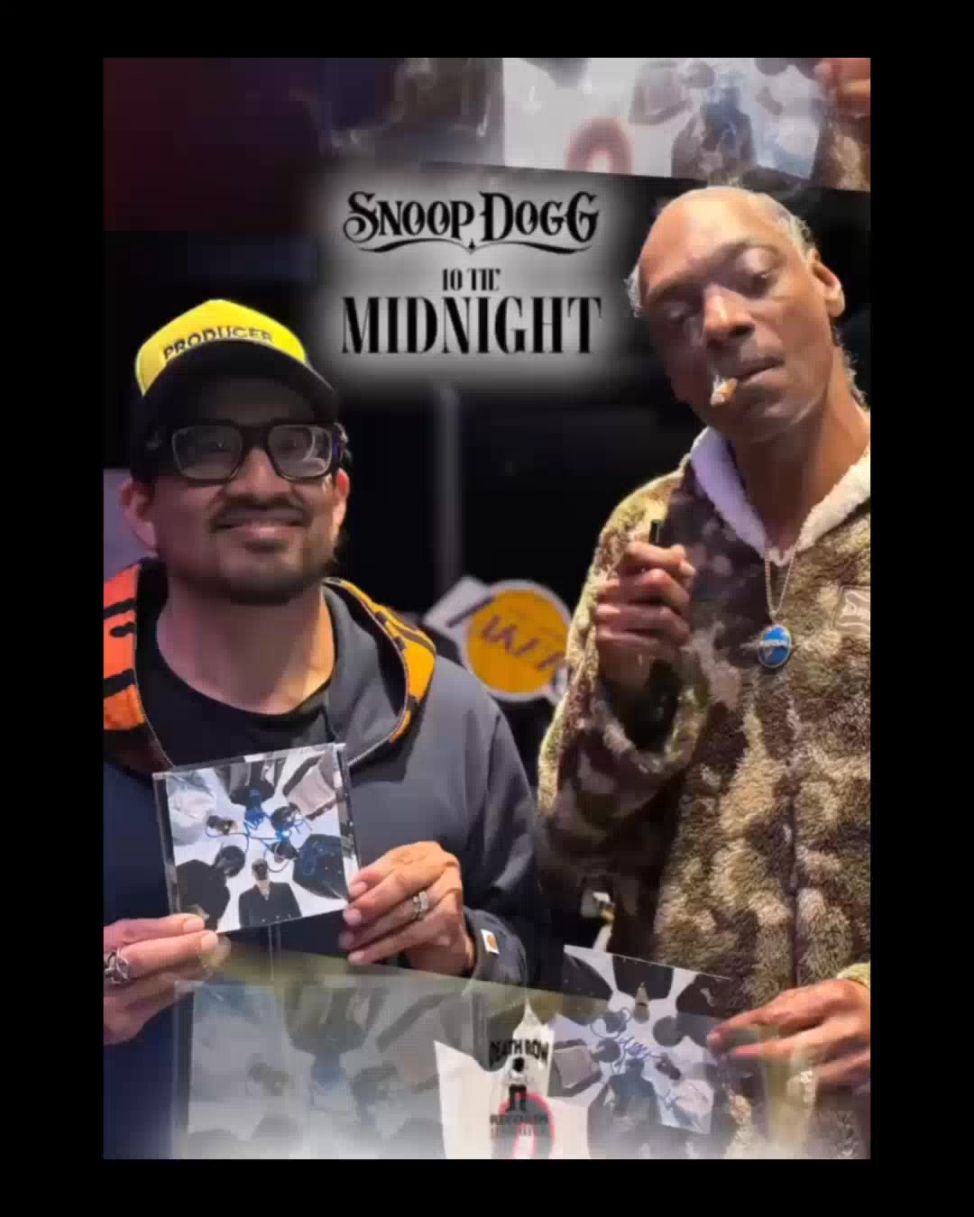 10 Til' Midnight — signed by Snoop! Vinyl, CD& Tapes. 2026 has
