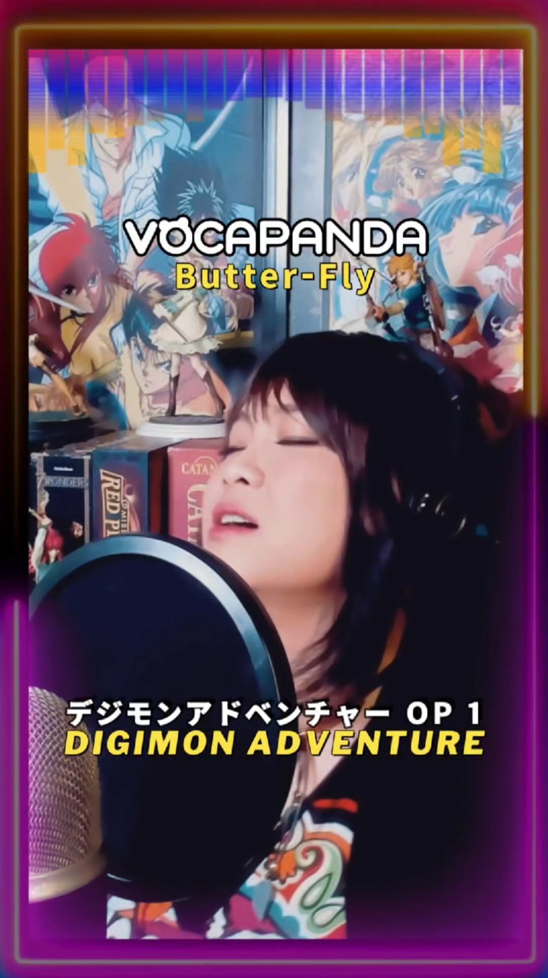 Vocapanda sings Digimon Adventure OP 1 – Butter-Fly FULL SONG