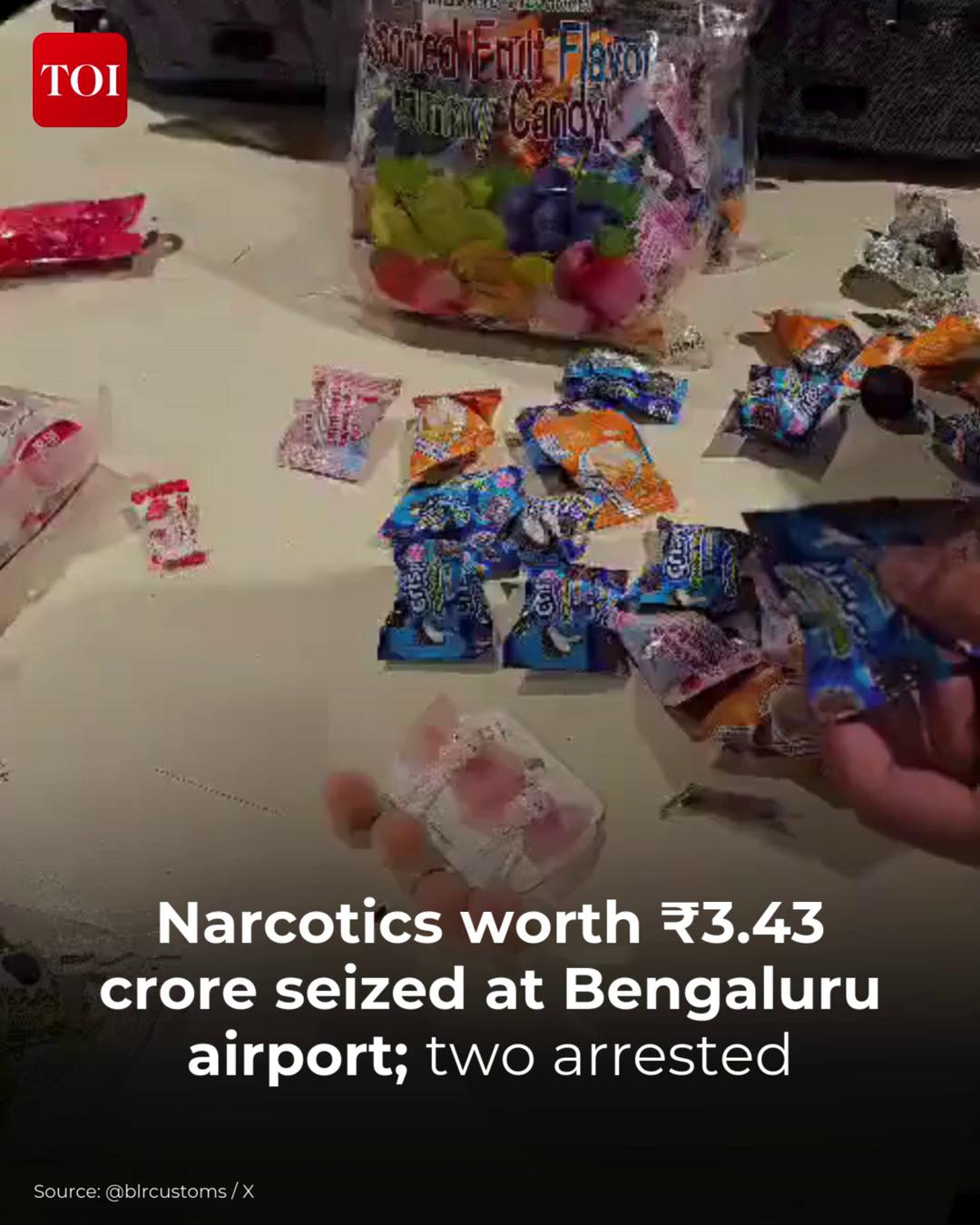 #Bengaluru | Bengaluru Customs officials seized #narcotic substances ...