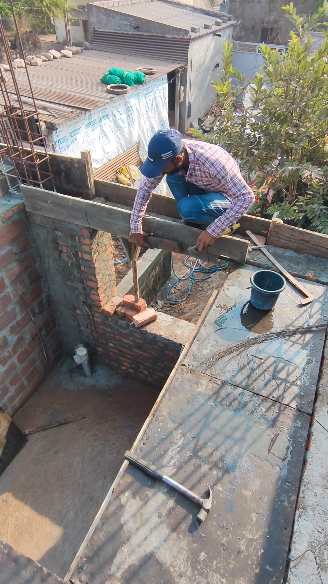 Lentere beam shuttring work technique Construction work post # ...