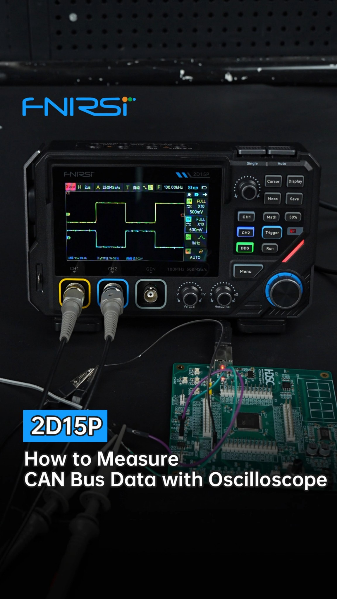 See How CAN Bus Signals Flip on Your Scope Having trouble seeing