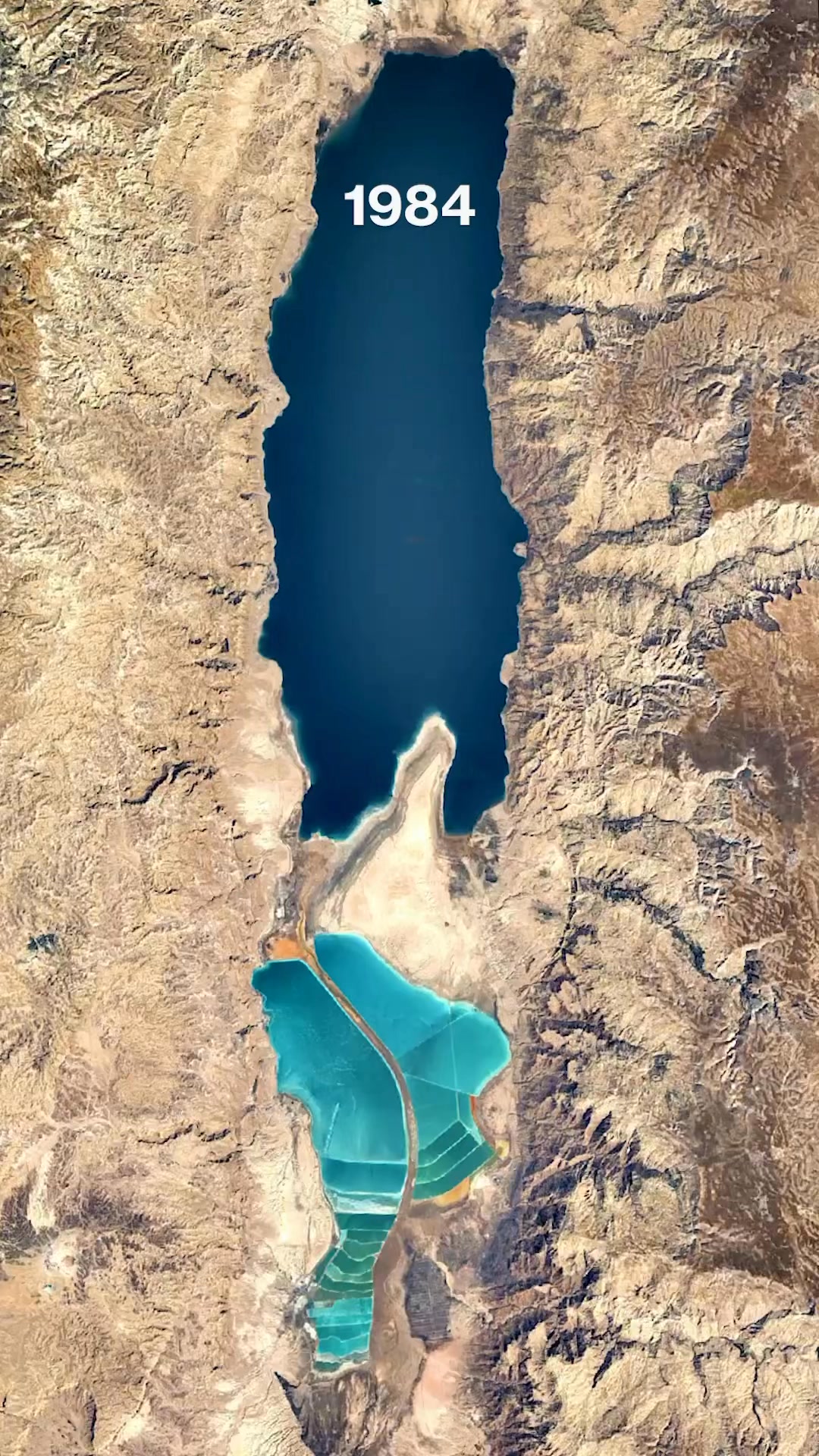 The Dead Sea, which straddles the border between Israel and Jordan, has ...