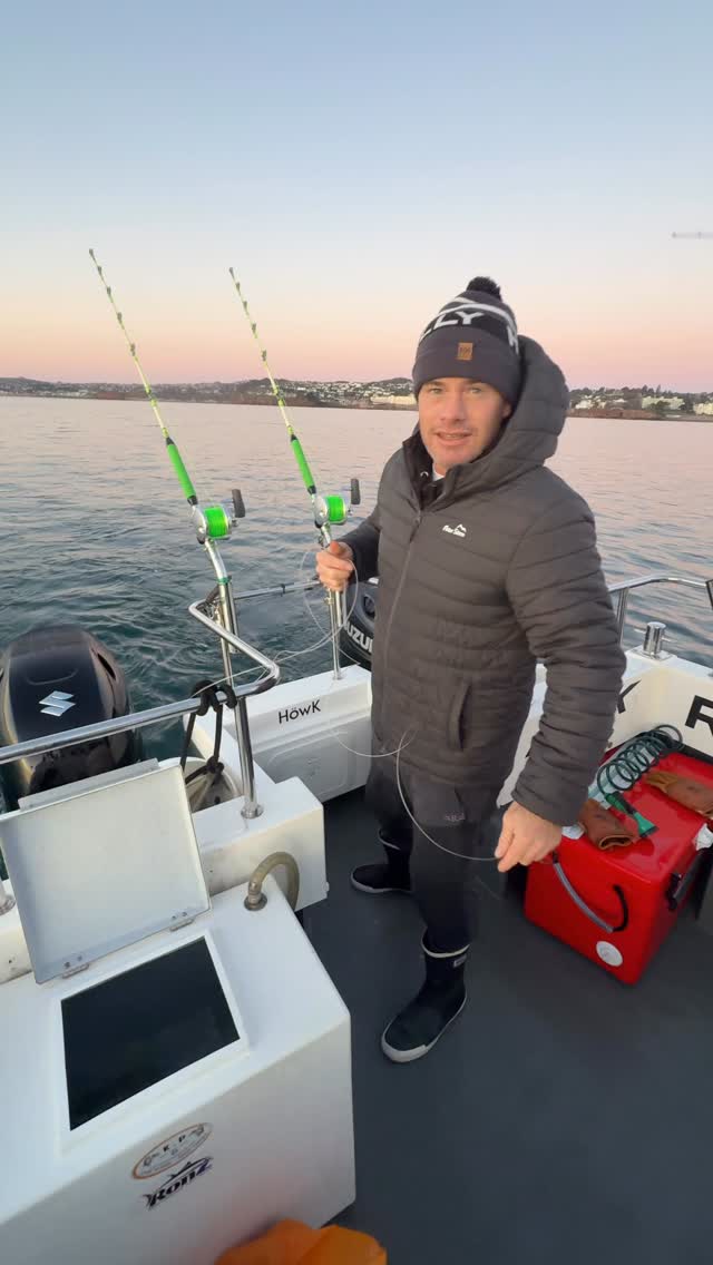 Monster fishing in Torquay, just off the breakwater! Taking bucket ...