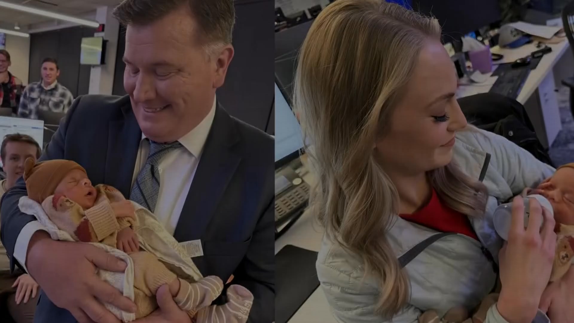 Emily Roehler brought her son to the 6 News WOWT newsroom recently ...