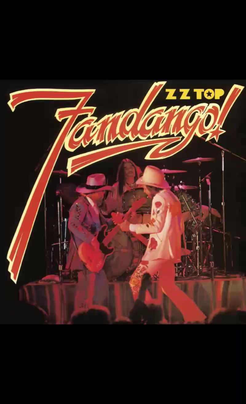 ZZ Top's Fandango! album released April 18, 1975