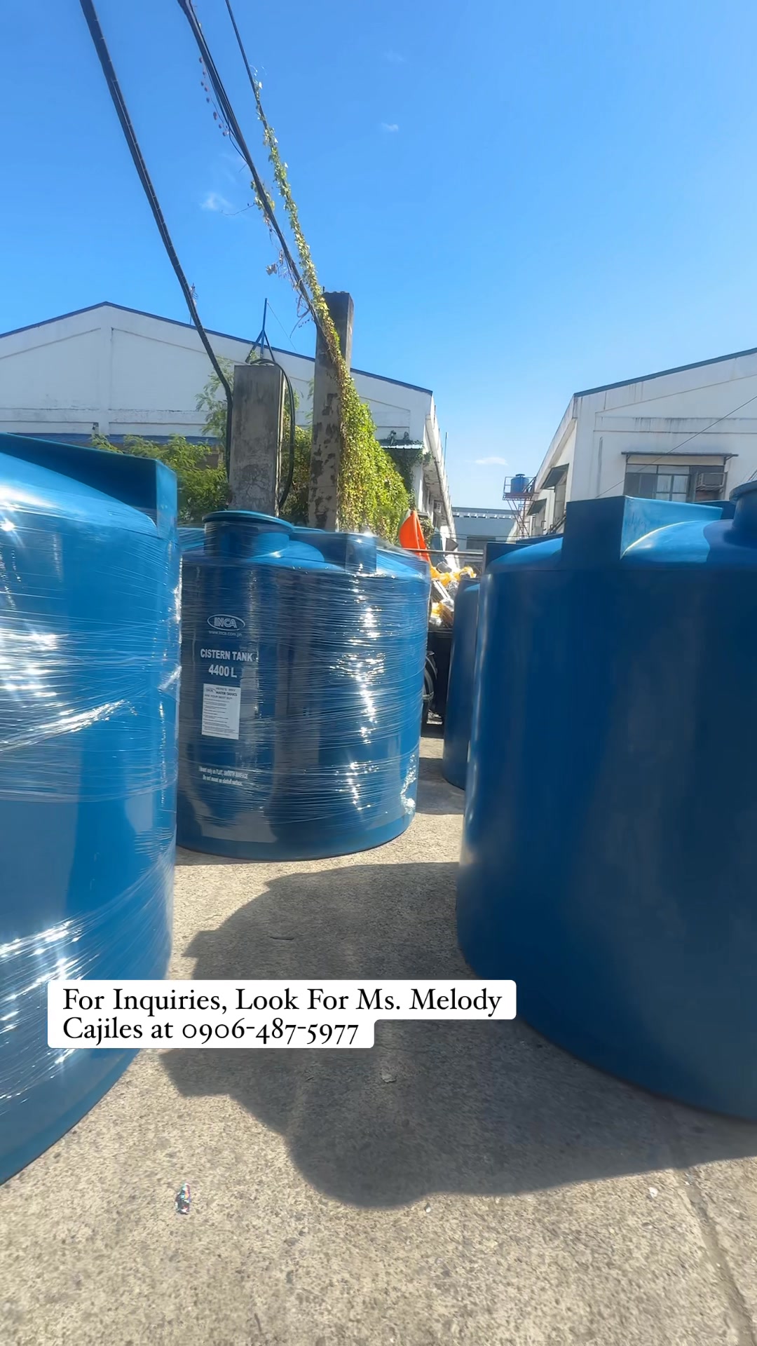💧 INCA 4400 Liters Cistern Tank/Storage Tank – Matibay at Multi-Purpose ...