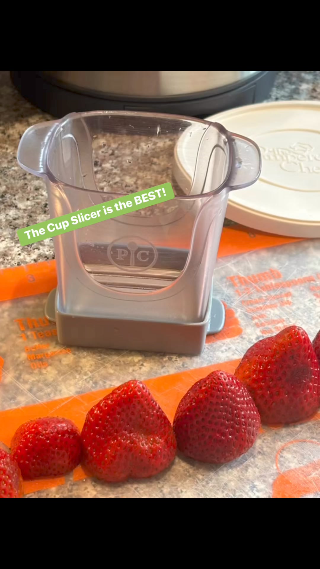 TULOBI 2-Piece Strawberry & Egg Slicer - Stainless Steel Cup Cutter For Fruit, Vegetables & Boiled Eggs