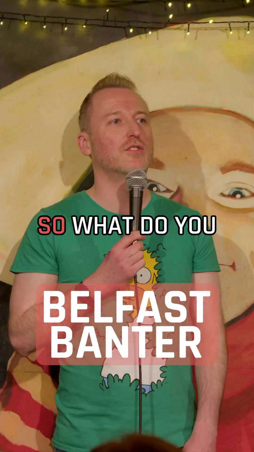 Irish interruptions 🤣 #standupcomedy #comedy #glasgow #scotland # ...