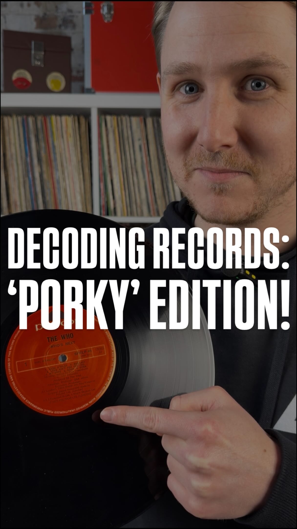 蘭オリジナルLP】Nick Heyward Porky Prime Cut Ever looked at one of
