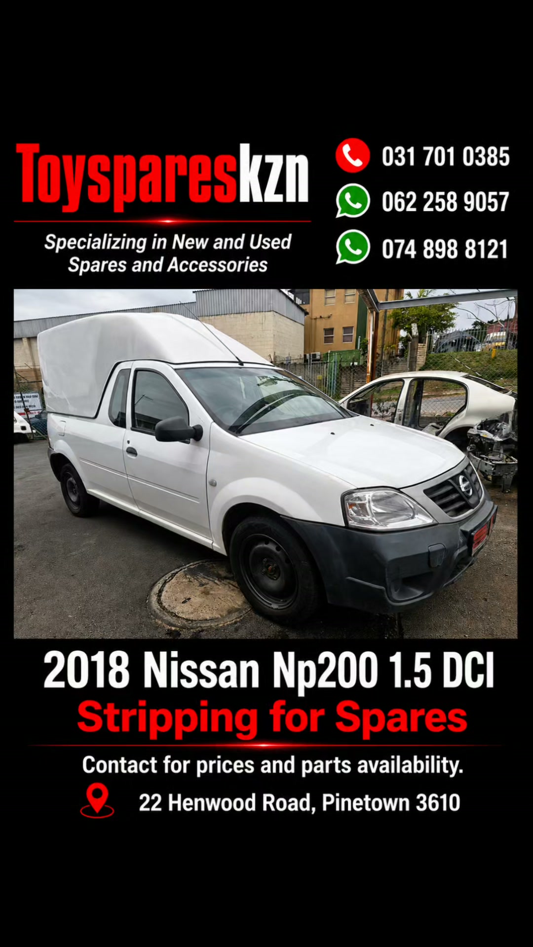 Toy - Toyota 180i 7AFE. Head, block, sump and intake R9500