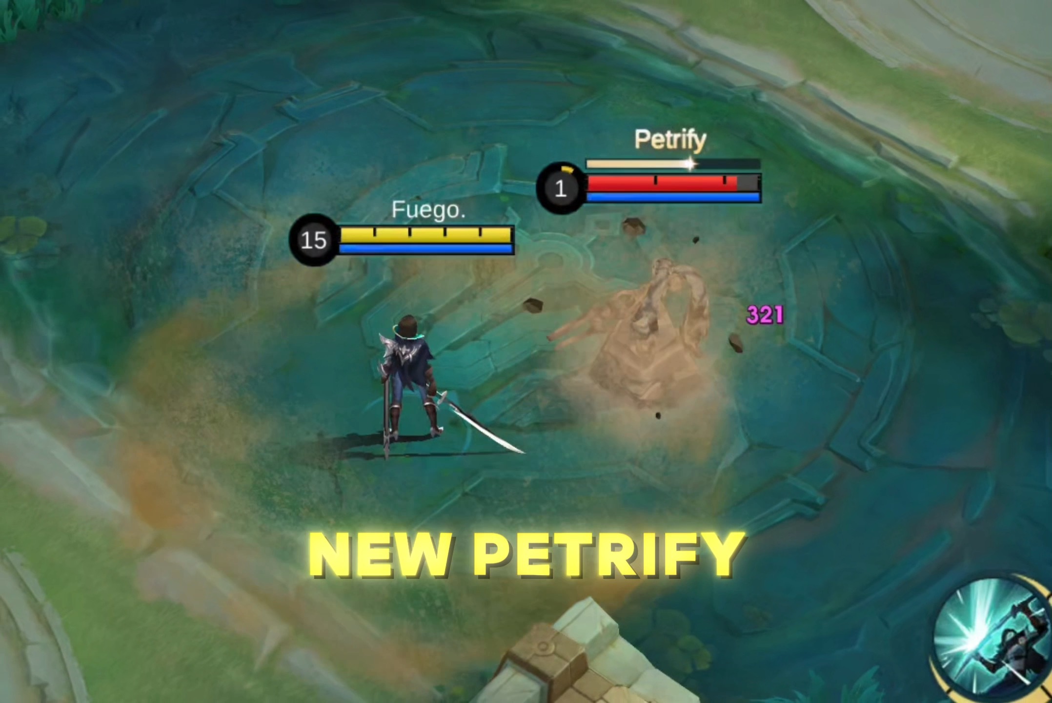 Advance Server Patch: New Petrify, Execute at nag babalik na OLD DOMI ...