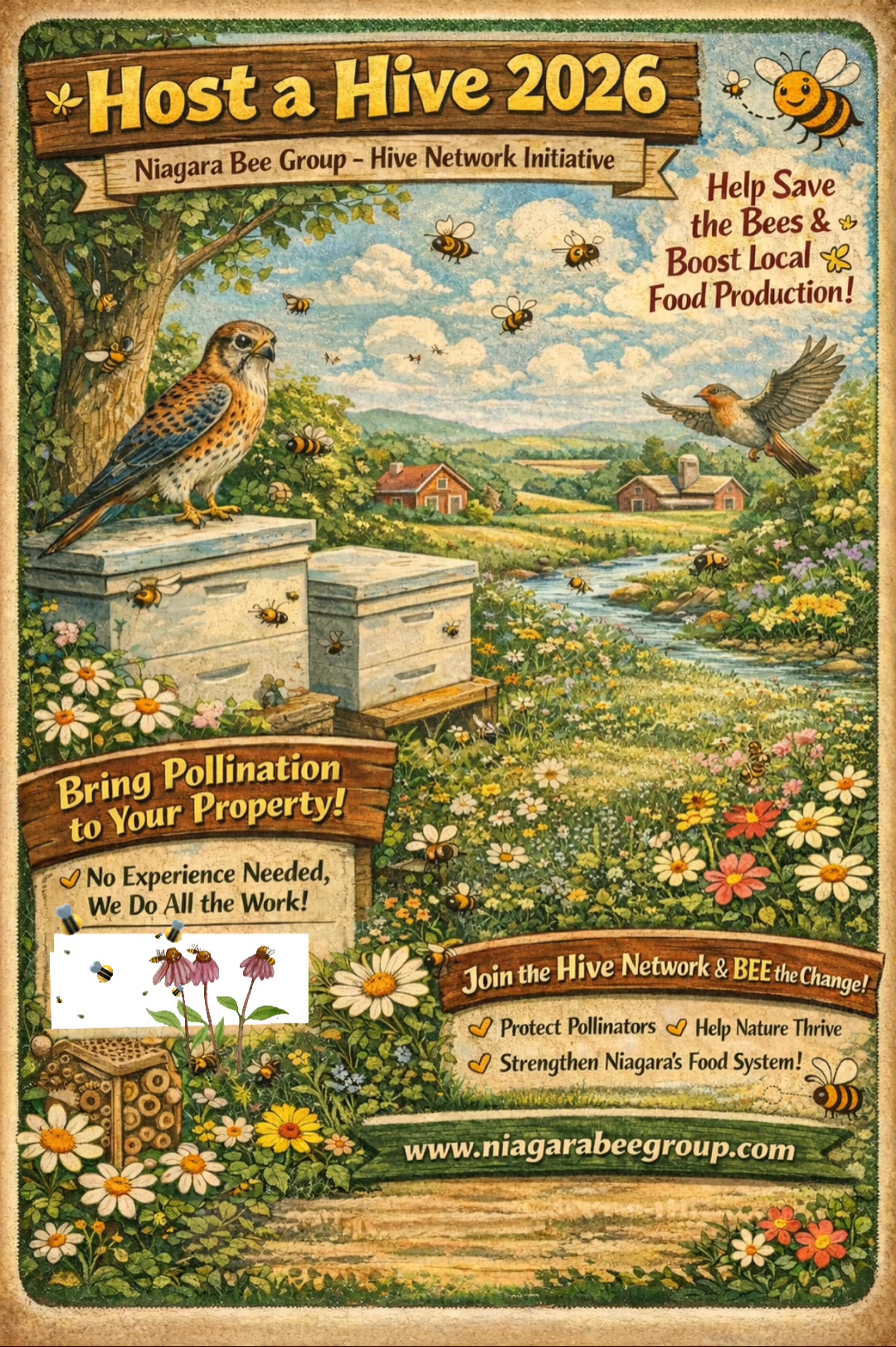 ‼️Space filling up in our Host A Hive!‼️ Imagine your garden thriving ...