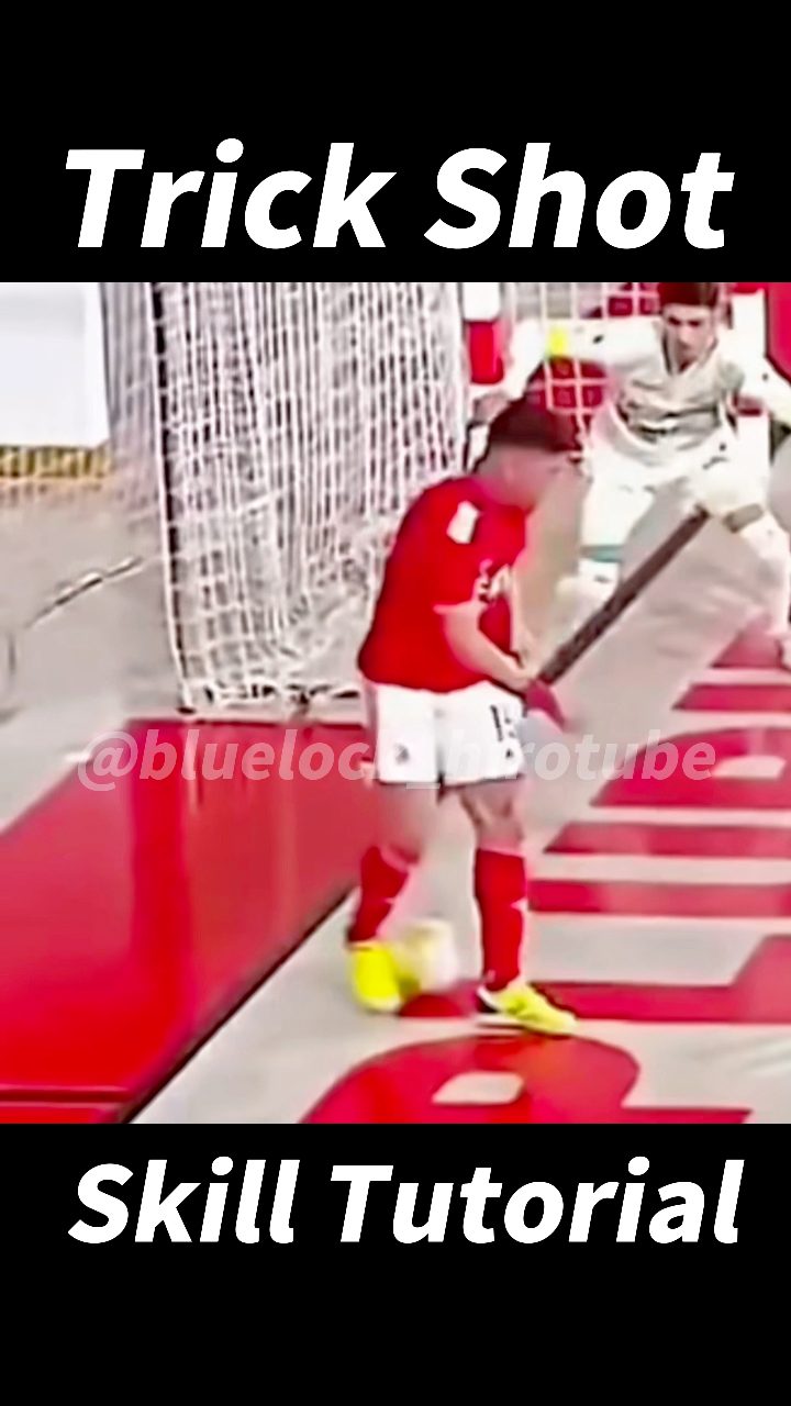 Trick Shot Skill Tutorial！#football #footballskills #soccer # ...