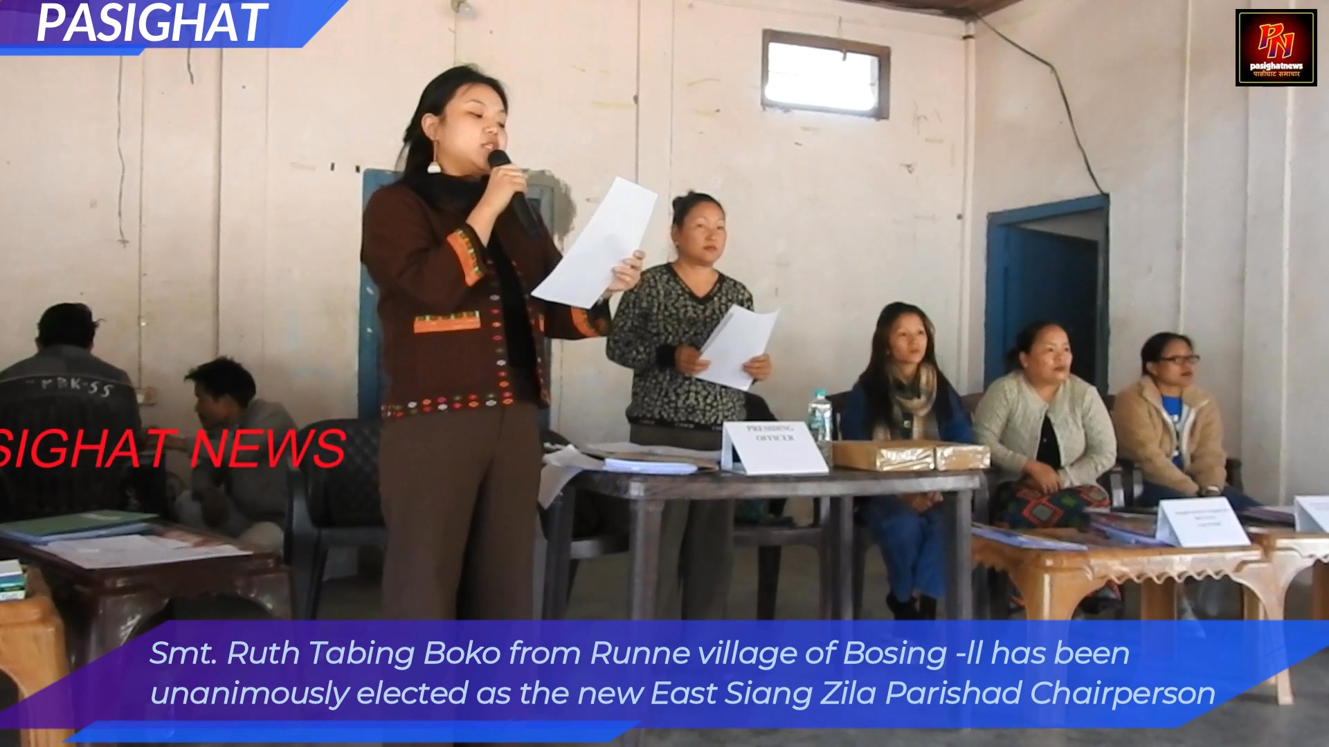 Smt. Ruth Tabing Boko from Runne village of Bosing-ll elected as new ...