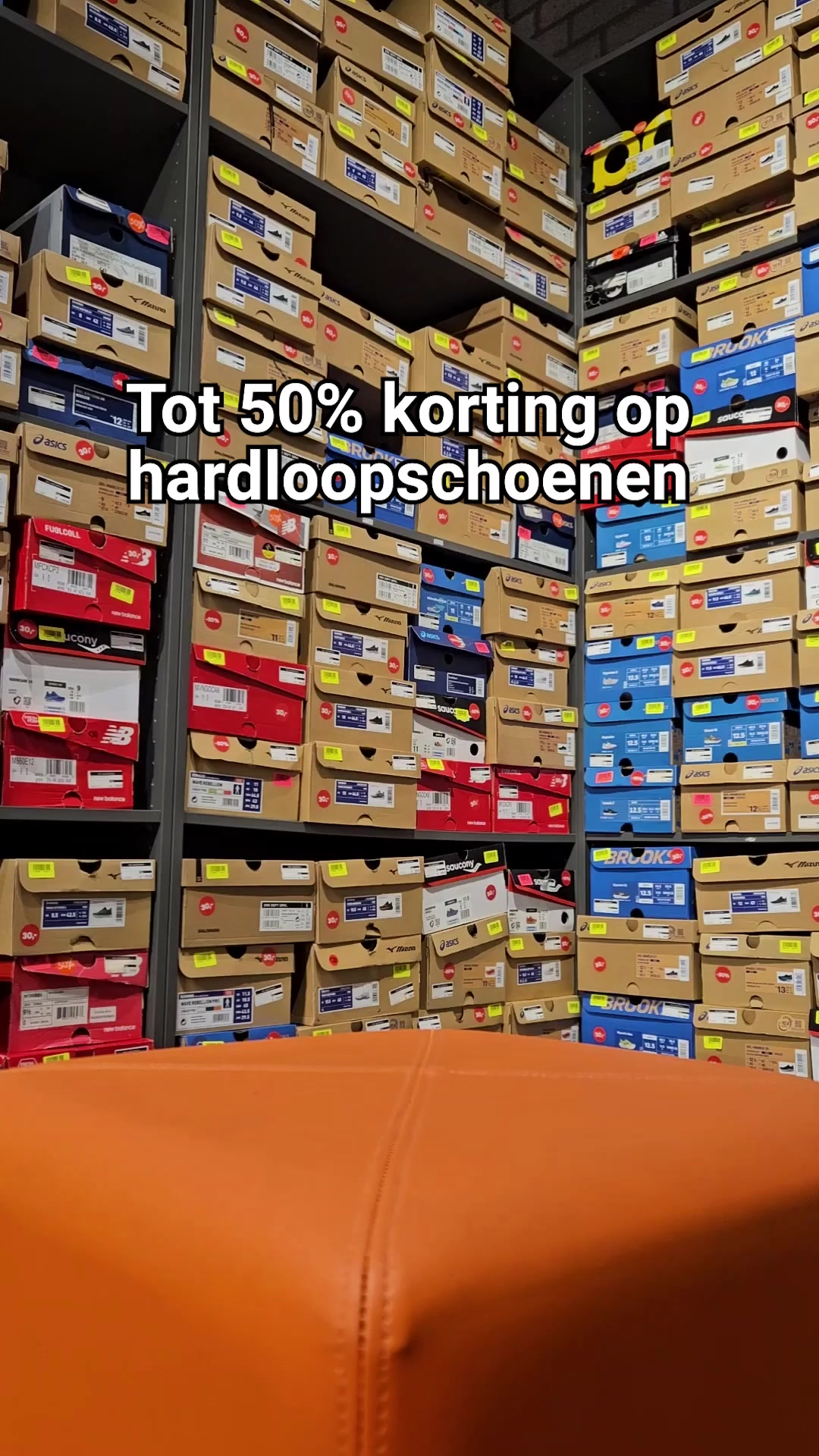 Korting tot 50% op hardloopschoenen in de outlet! In februari ontvang ...