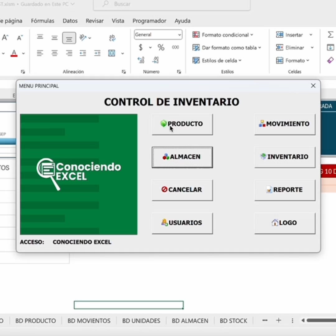 Conociendo Excel