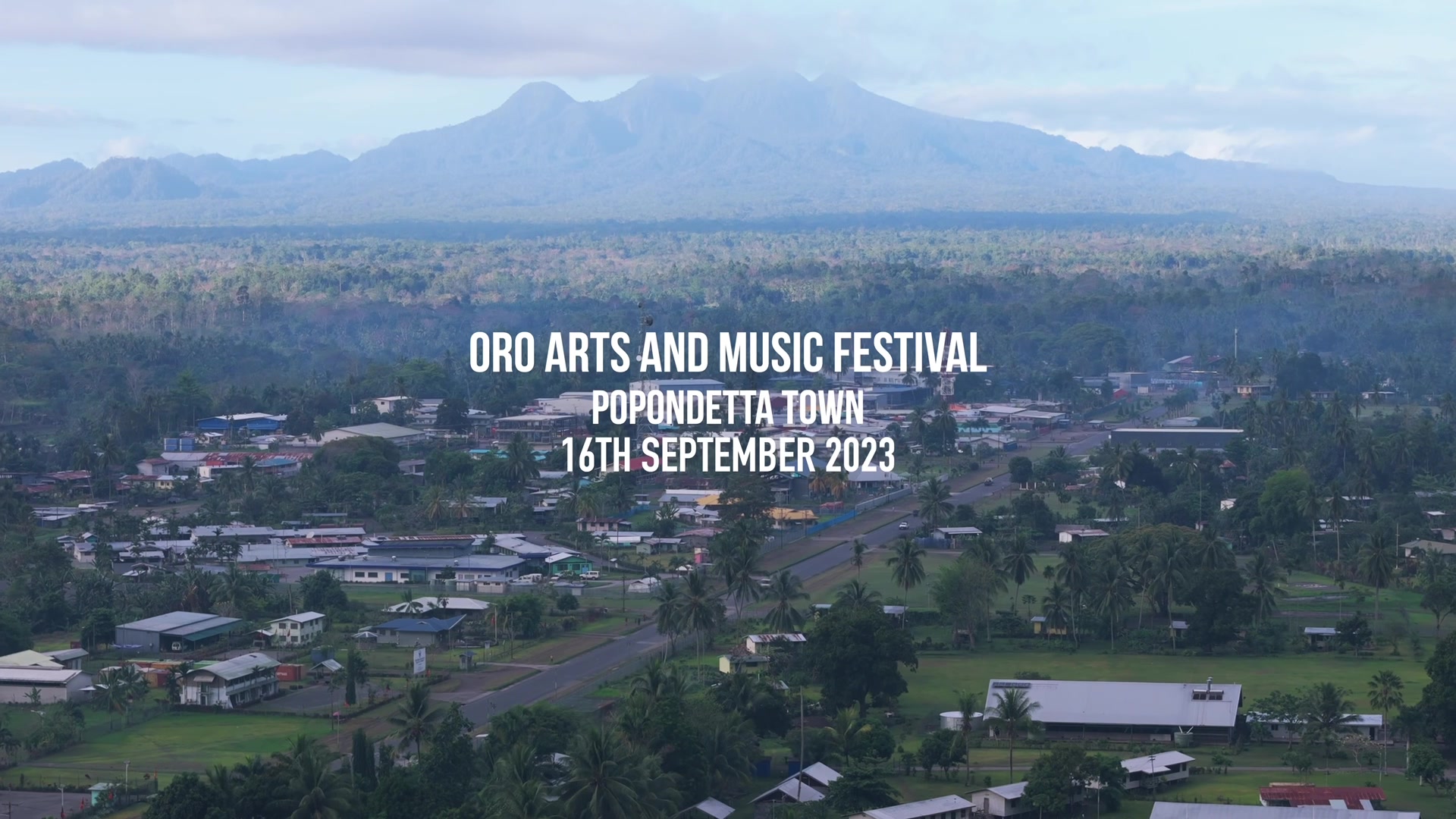 Popondetta Arts & Music Festival 🦋 September 16th Celebration in ...