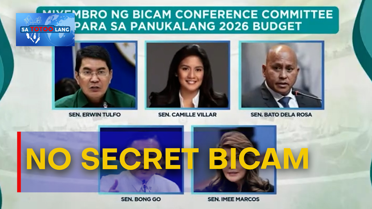 Nakatakda nang magsimula ang bicameral conference bukas para sa ...