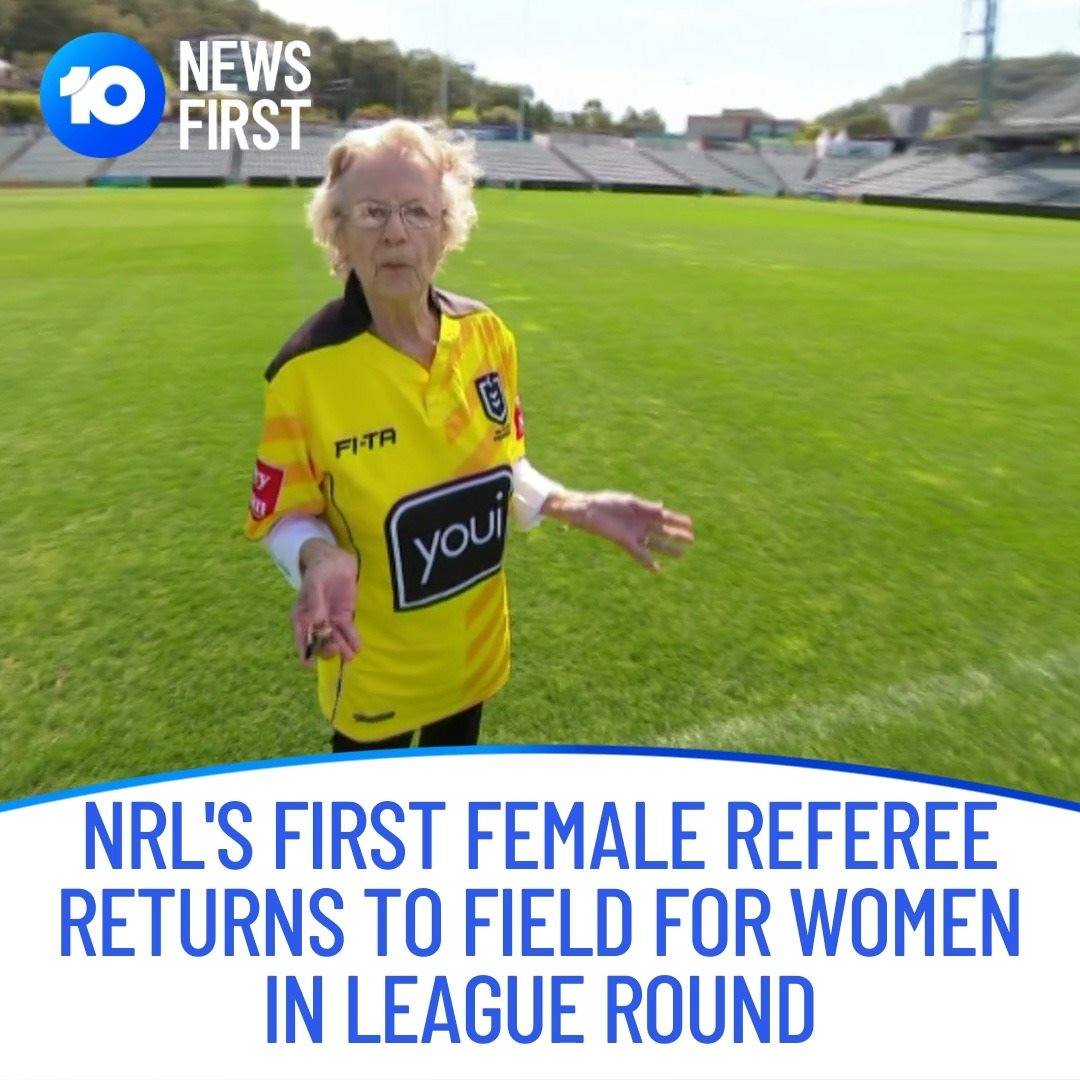 Rugby League's First Female Referee Shares Her Secret | Rugby league's ...
