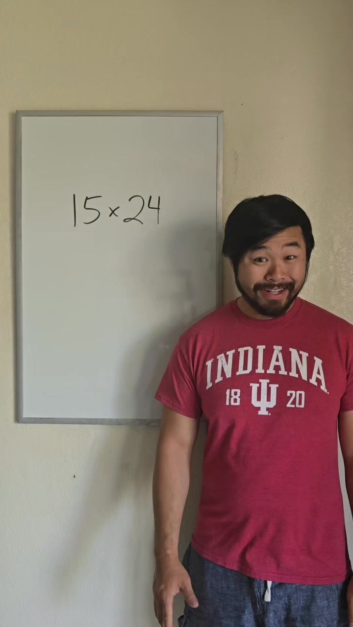 It's Mental Math Monday! How would you mentally calculate 15×24 ...