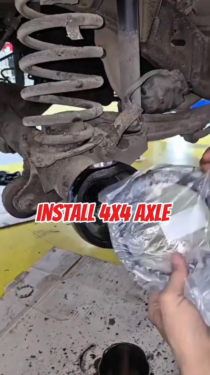 Install 4X4 axle #mechanic | Lujeno Ugpo | Facebook