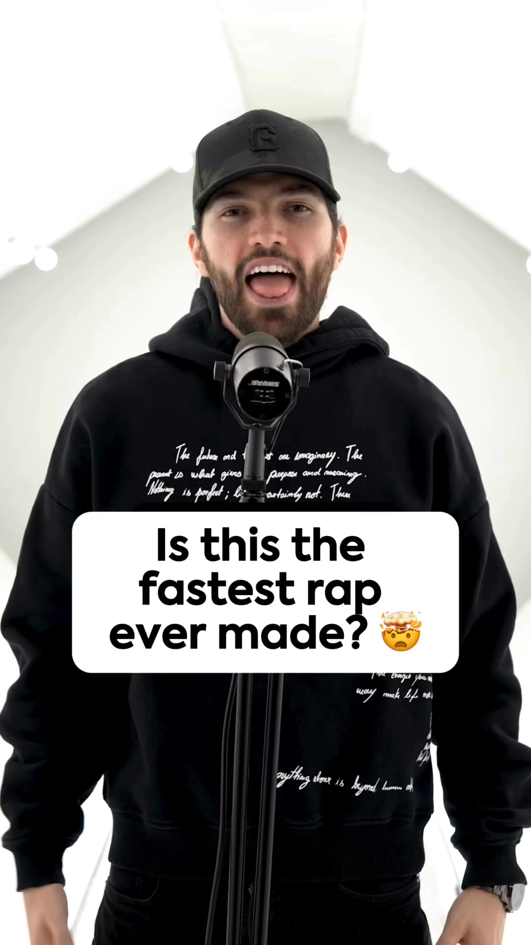 Is this the FASTEST RAP EVER? 🤯 #music #rap #chopper #rapping #mc # ...