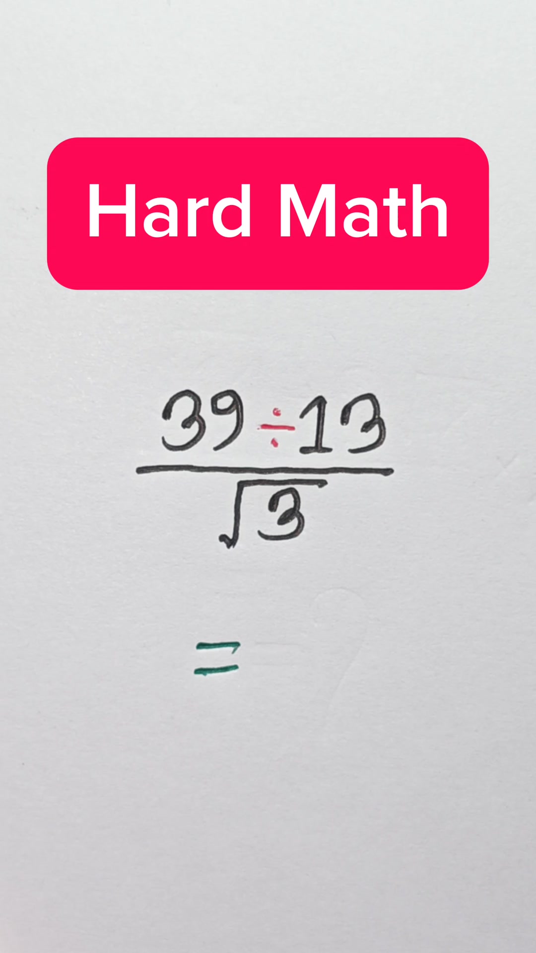Hard Math Test 💯 #math #mathtest #mathchallenge #basicmath #hardmath # ...