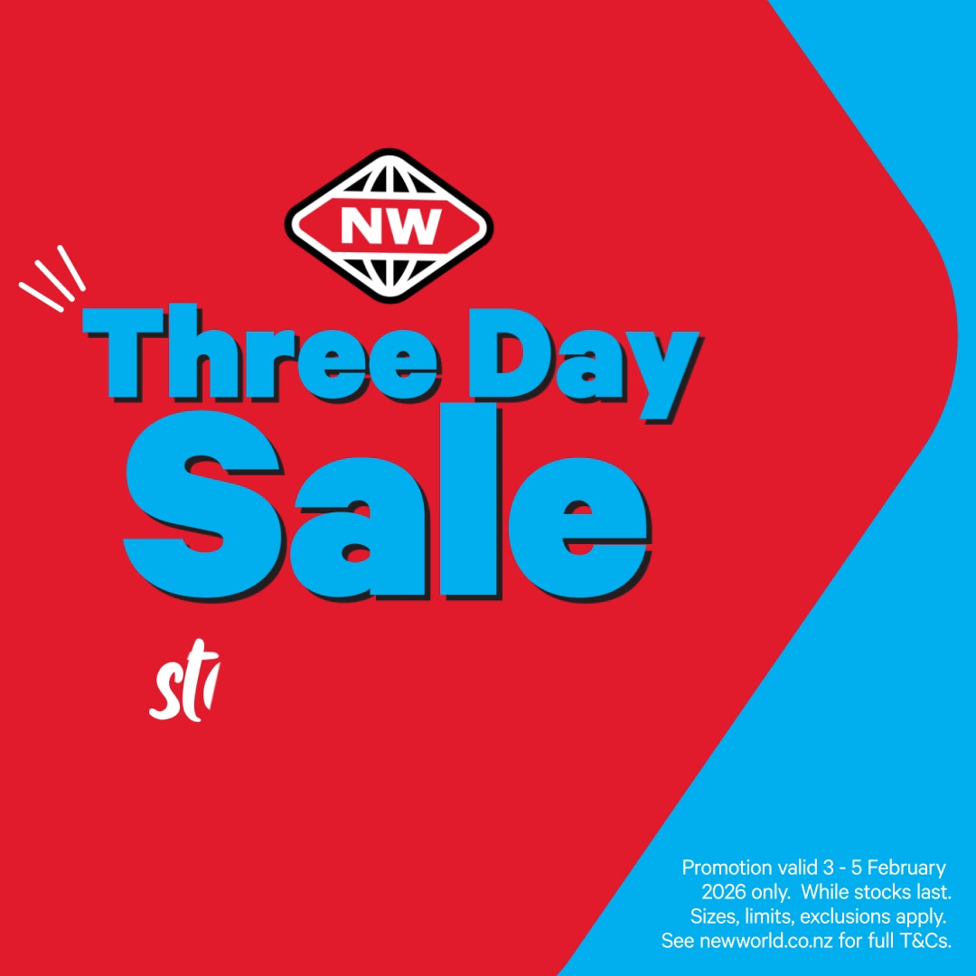 Our Three Day Sale starts tomorrow 🛒 Get ready - sale ends on Thursday ...