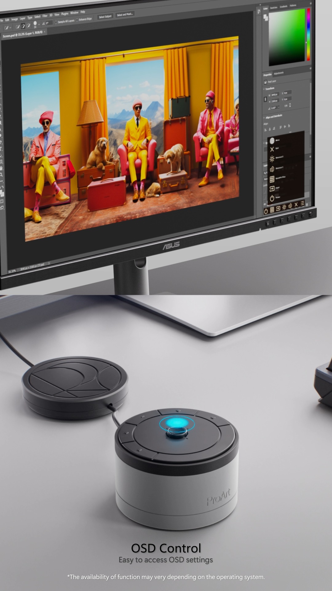 Meet the #ASUS #ProArt CaliContrO MCA02, your new secret weapon: 🎨3-in ...