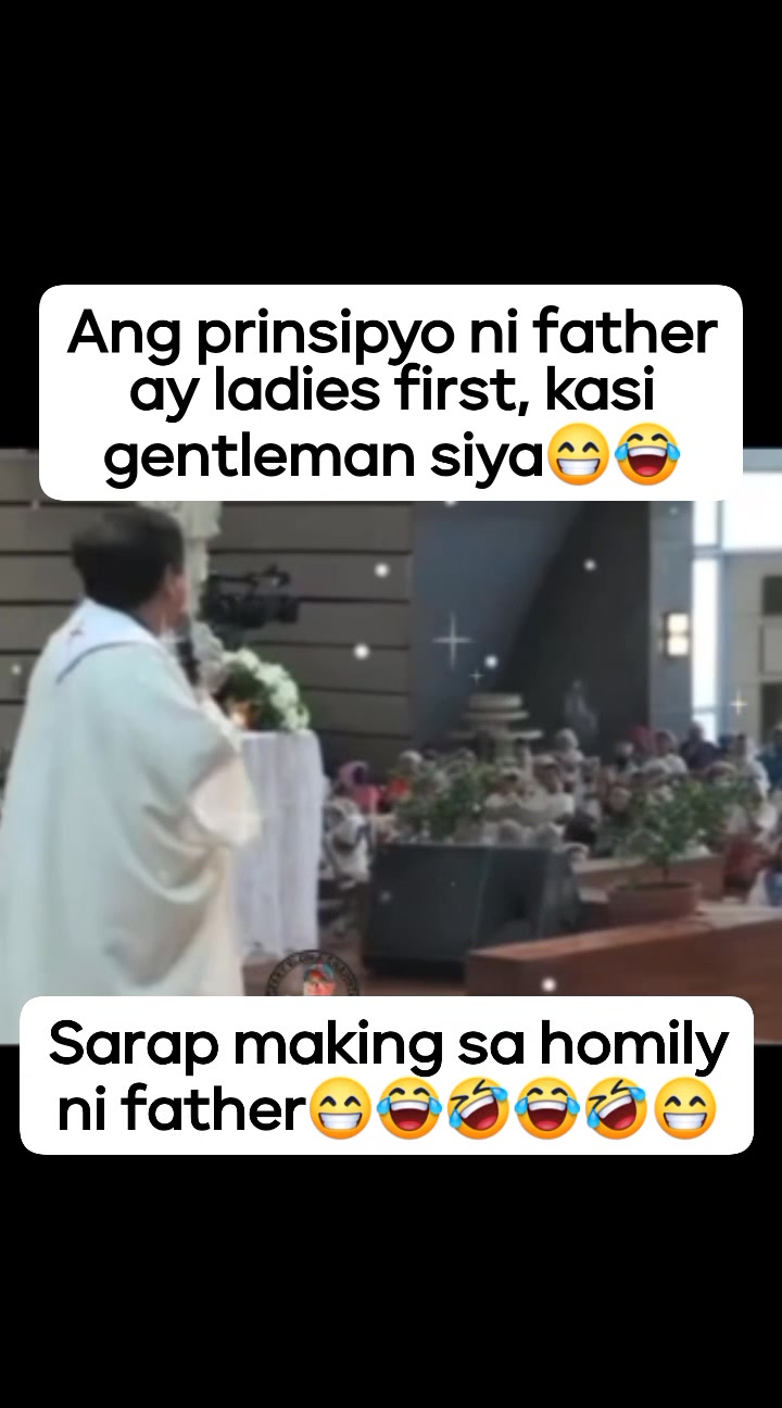 Enjoy ang lahat sa humorous homily ni Father, pati aq naging attentive ...