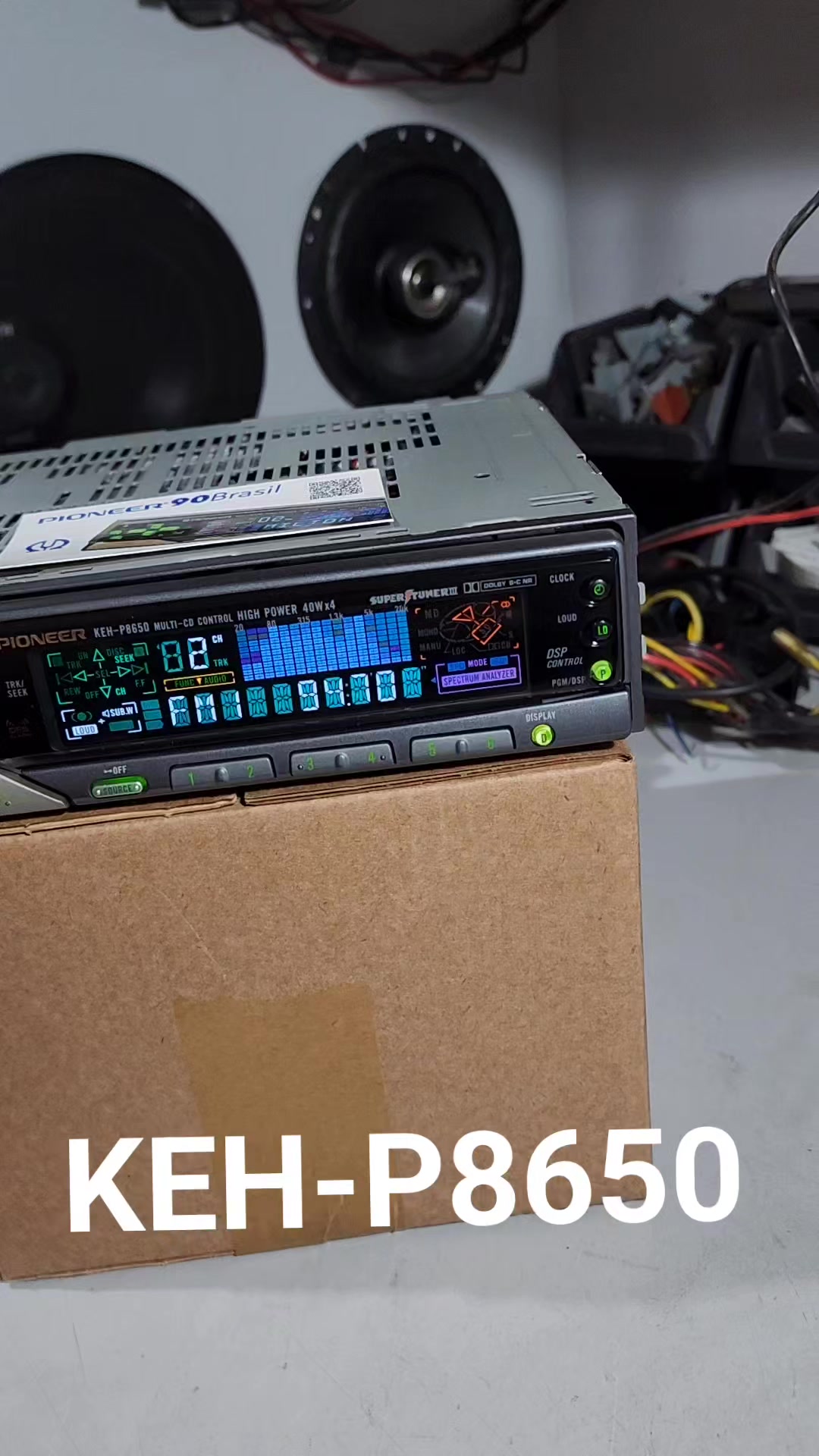 pioneer KEH-P8650 | Milton Pioneer 90's Brasil