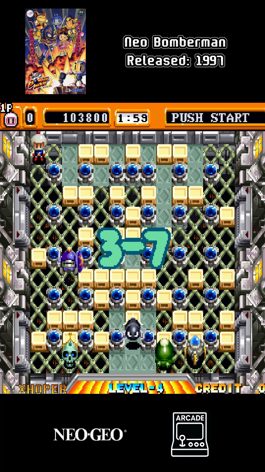 Neo Bomberman was an exclusive to the Neo Geo MVS system. Despite