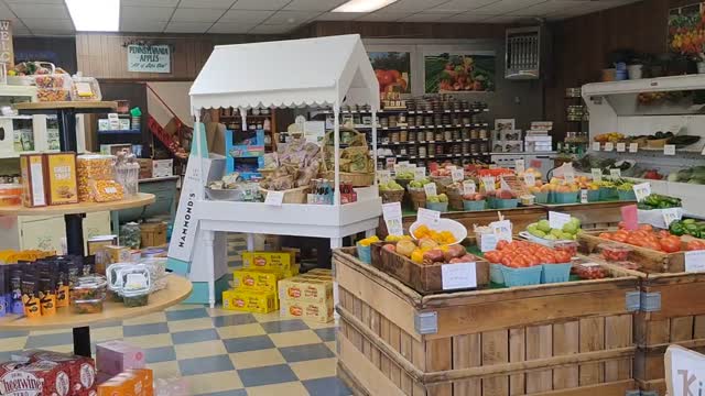 We've got a lot of FRESH produce for you - and, finally, HOMEGROWN ...