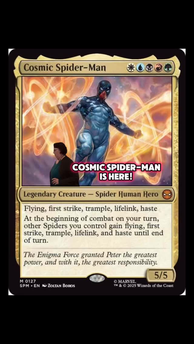 spider ham mtg card Spider-Ham, Peter Porker [114] [Marvel's Spider-Man] [Foil]  Face to Face Games and Wolves you control get +1/+1. What are the first Spider-Ham