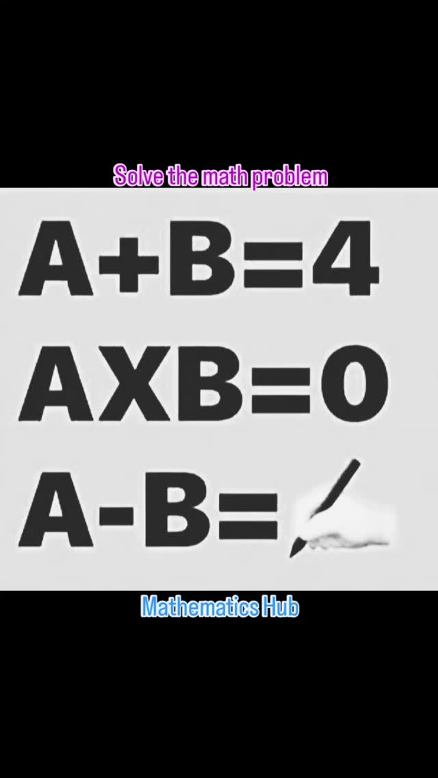 Solve the math problem #mathproblems #viralreels #viral #maths ...