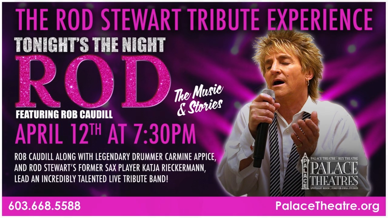 This Saturday, April 12th at the Palace: Tonight's the Night ...