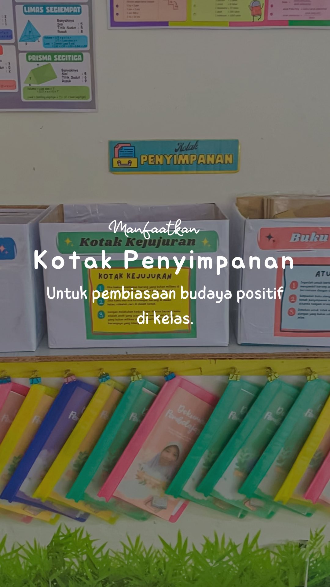 Budaya positif dibangun dari kebiasaan-kebiasaan baik di dalam kelas ...