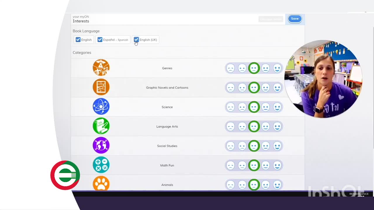 myON is a student-centered, personalized literacy platform that