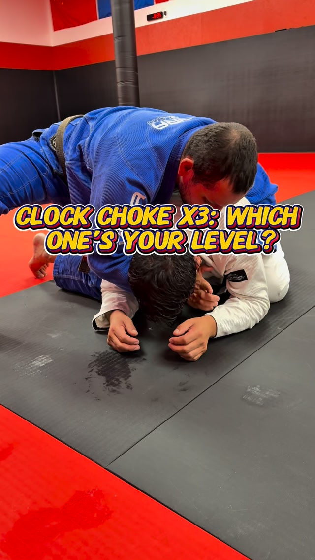 One choke. Three ways. All from the gi. All pressure. From classic ...