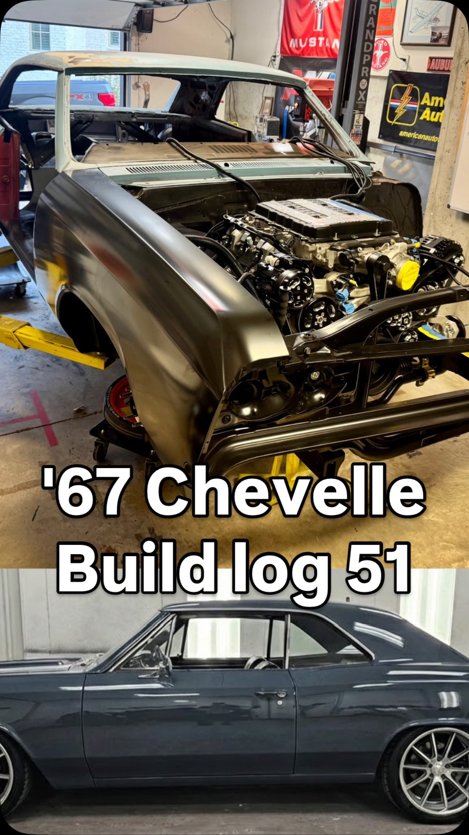 '67 Chevelle build log 51 @autometaldirect front sheet metal #amdgarage ...
