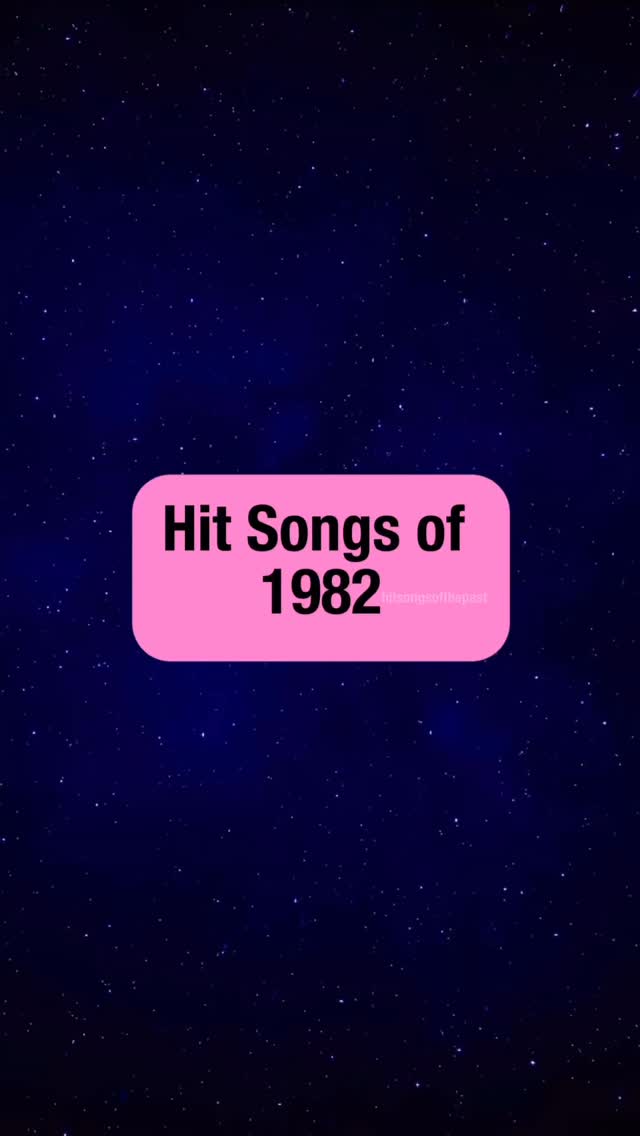 Hit Songs of 1982: #marvingaye #fleetwoodmac #jacksonbrowne # ...