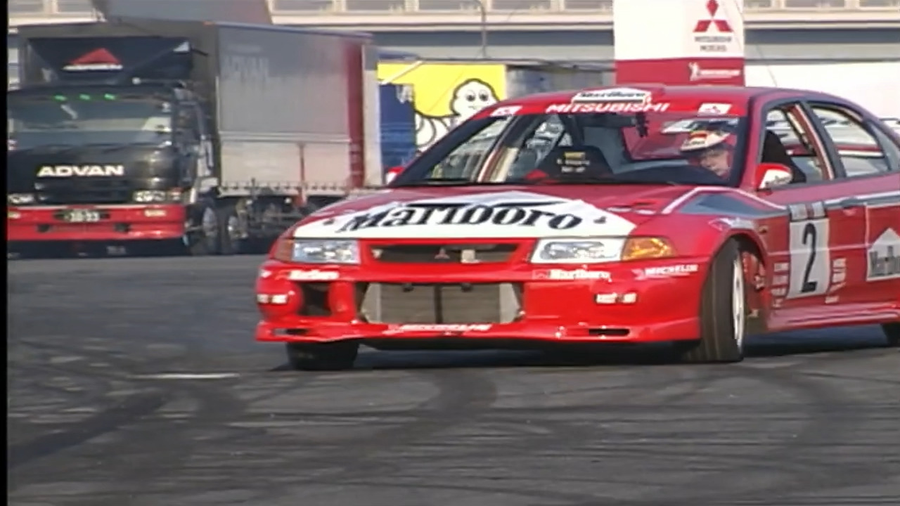 1999 Mitsubishi Lancer Evolution 6 Gr. A + Evo 6 Tommi Makinen