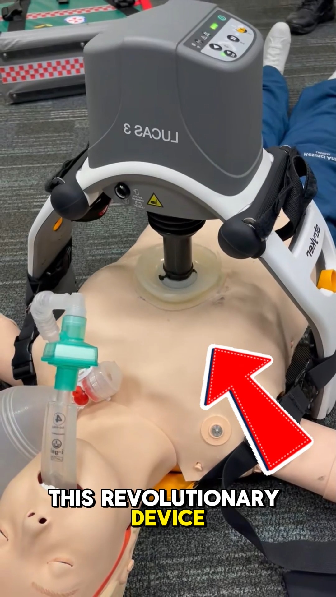 Automatic CPR Machine Stryker introduces the Lucas 3, an advanced ...