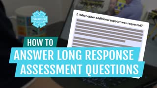 STUDY TIPS - How to answer long response questions effectively While ...