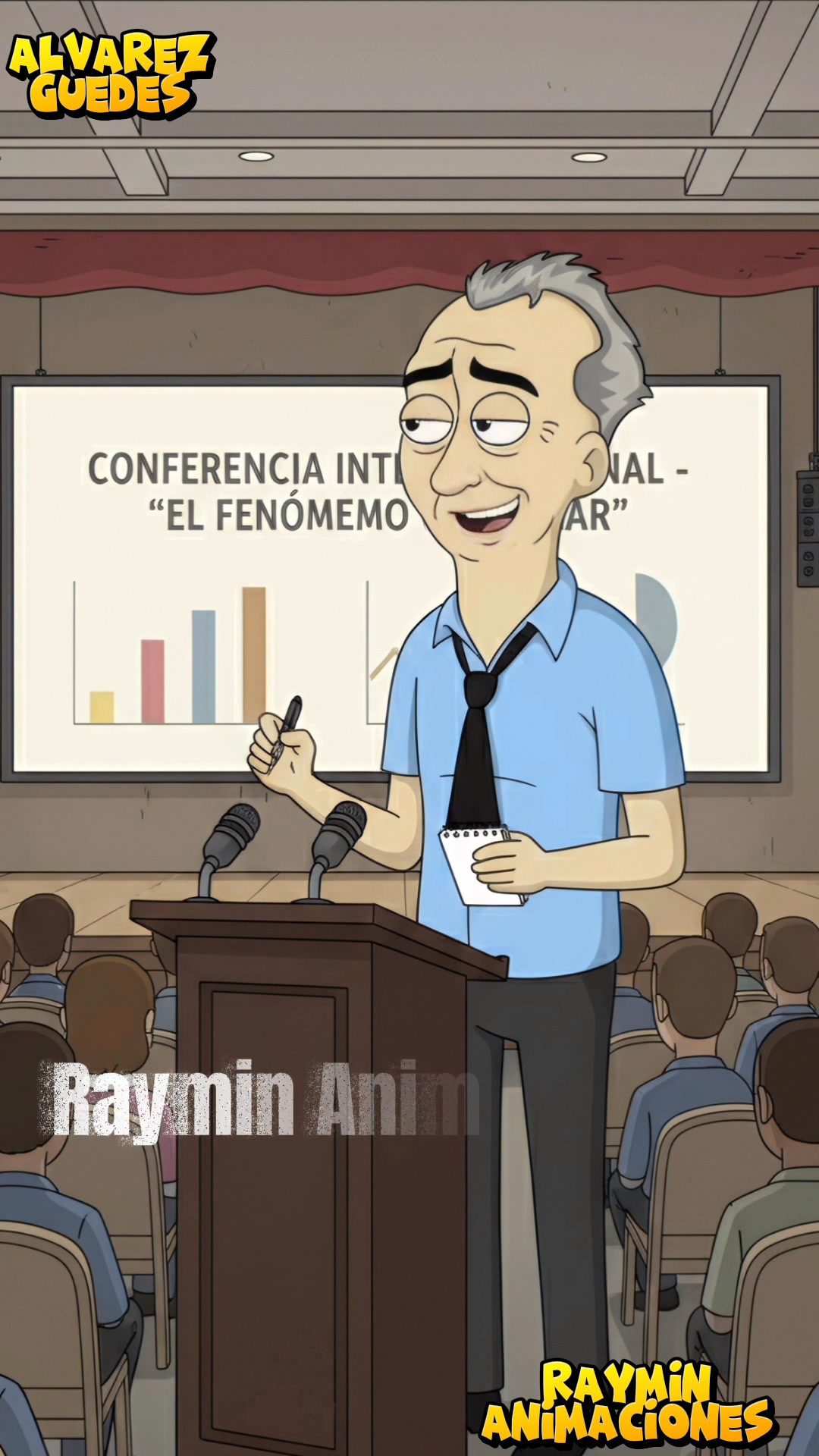 Raymin Animaciones #humor #chistes #alvarezguedes #trespatines # ...