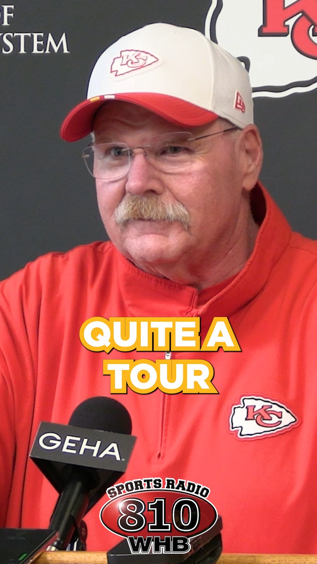 Andy Reid talks about the #Chiefs schedule this season. He tells Todd ...