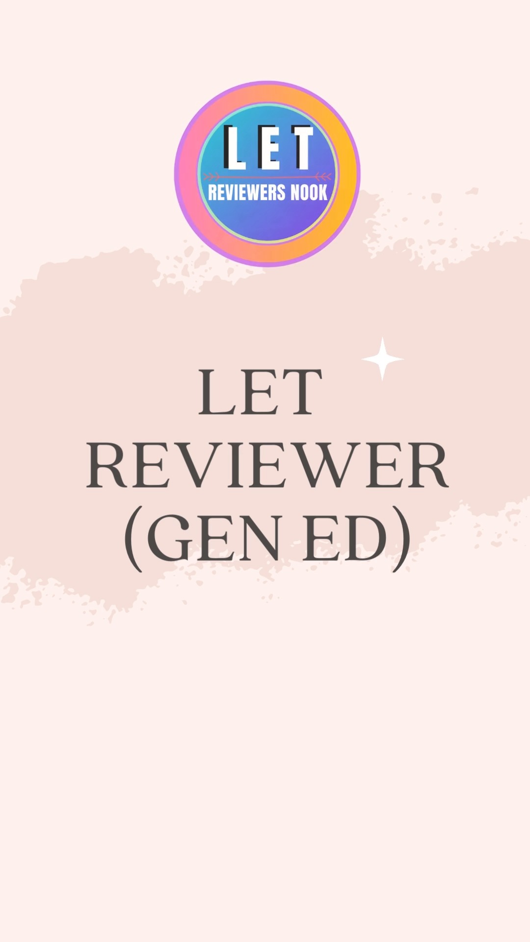 LET Reviewers Nook