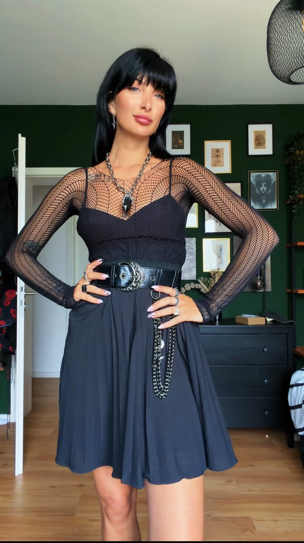 grunge dress outfits None of my clothes are safe around my scissors 🙂‍↕️ Sometimes all it takes is trying something a little different. Don’t be afraid to experiment. Some of my favorite started with a random idea grunge going out outfits