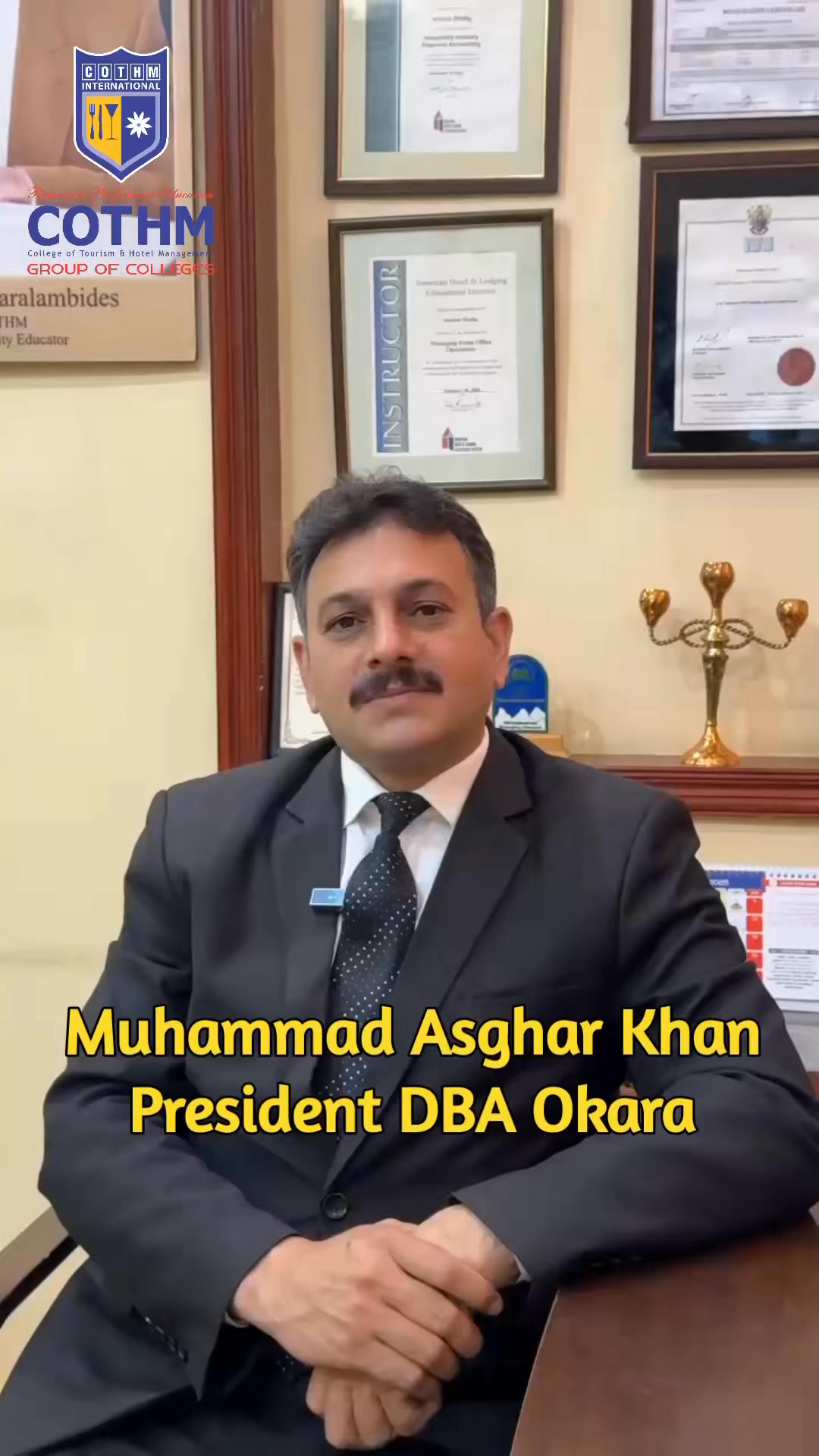 Muhammad Asghar Khan (President District Bar Association OKARA)M ...