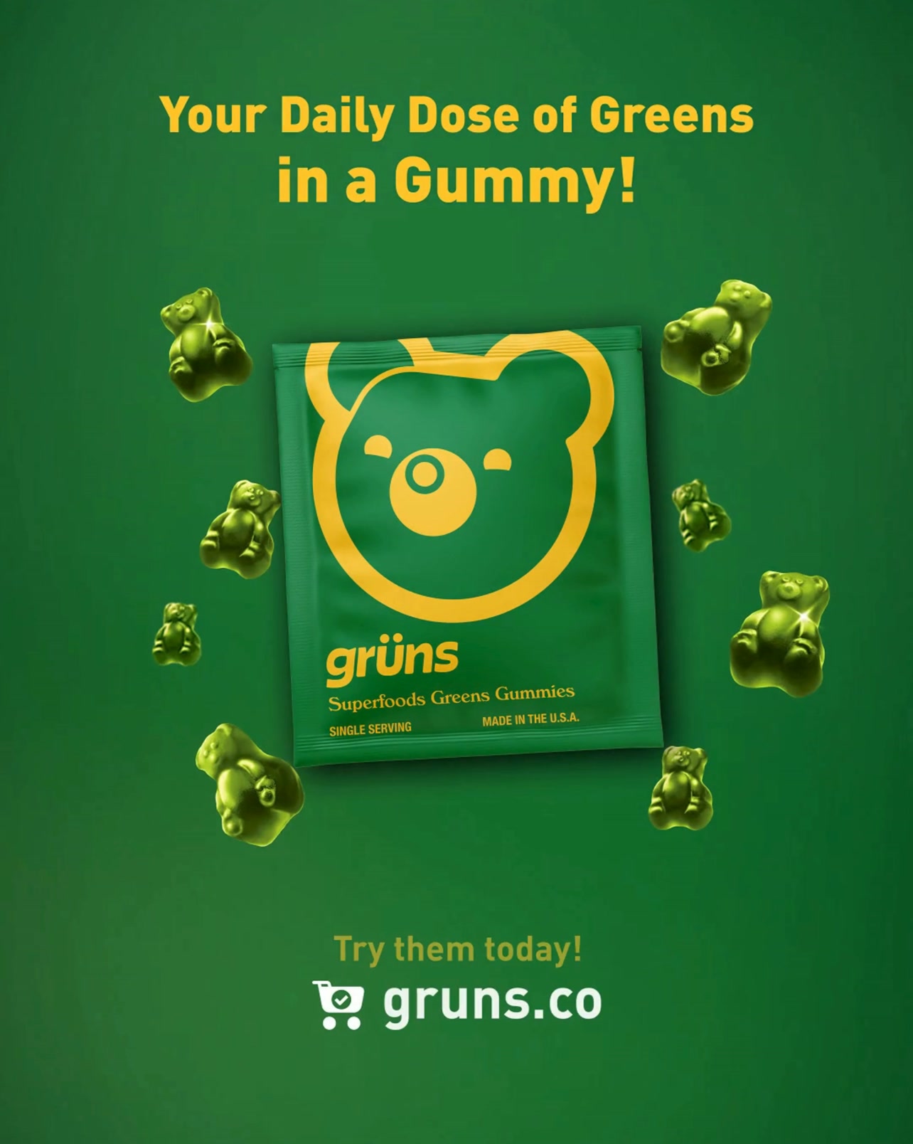 Grüns Superfood Gummies offer GLP-1 users a convenient, low-carb, sugar-free way to get essential nutrients. Packed with 20+ vitamins, minerals, and 6g of fiber, they support gut health, boost energy, 